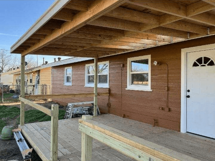 Shed repair project